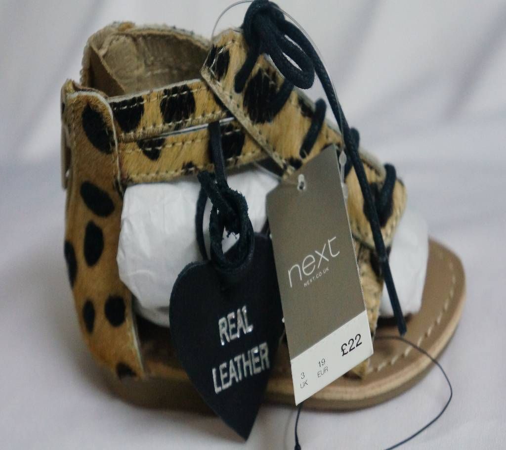Baby Girl Leather Sandal shoes