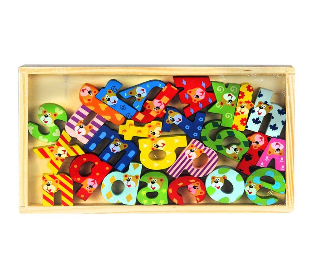 Wooden Alphabet Board