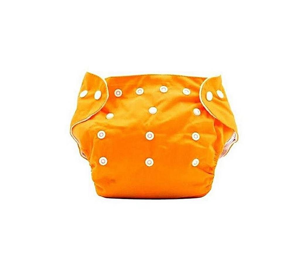 Orange Cotton Cloth Diaper for Baby