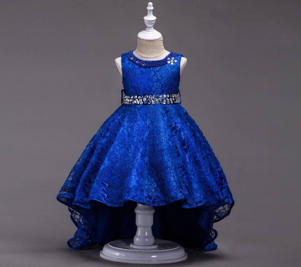 Party Dress- Blue - AKD1717