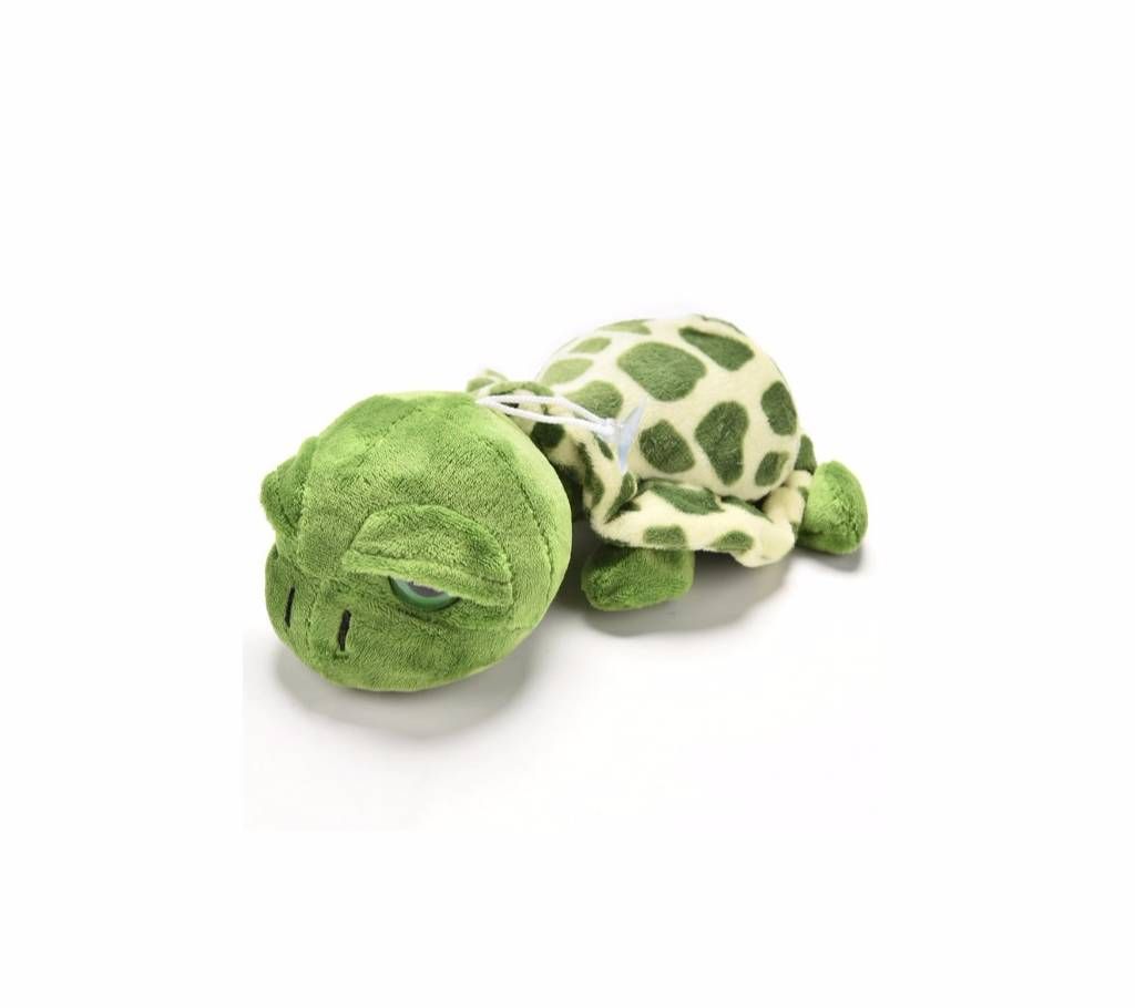1pc 20cm Super Cute Big Eyes Green Turtle Stuffed Plush Toy