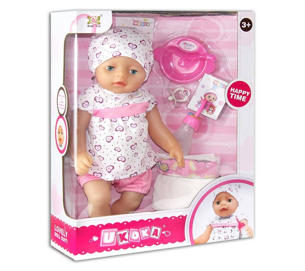 Ukoka Lovely Doll  Suit  toy for kids 