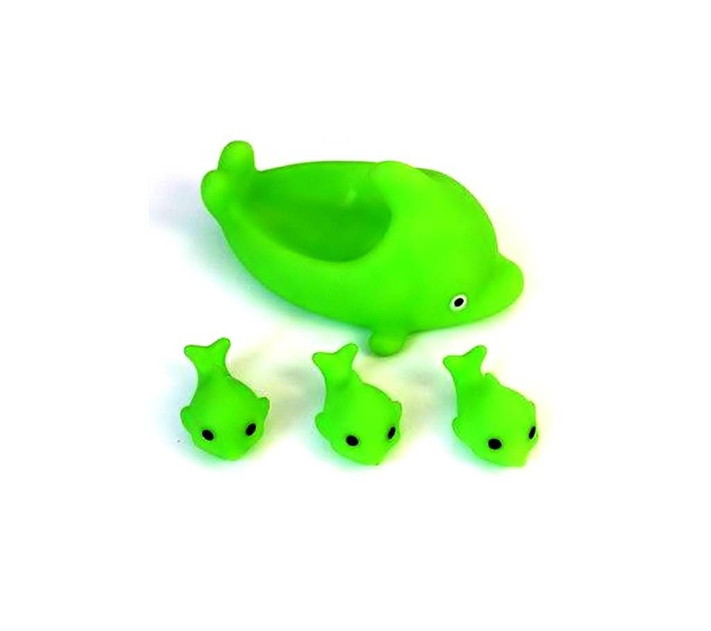 Rubber Dolphin Shaped Float Squeaky