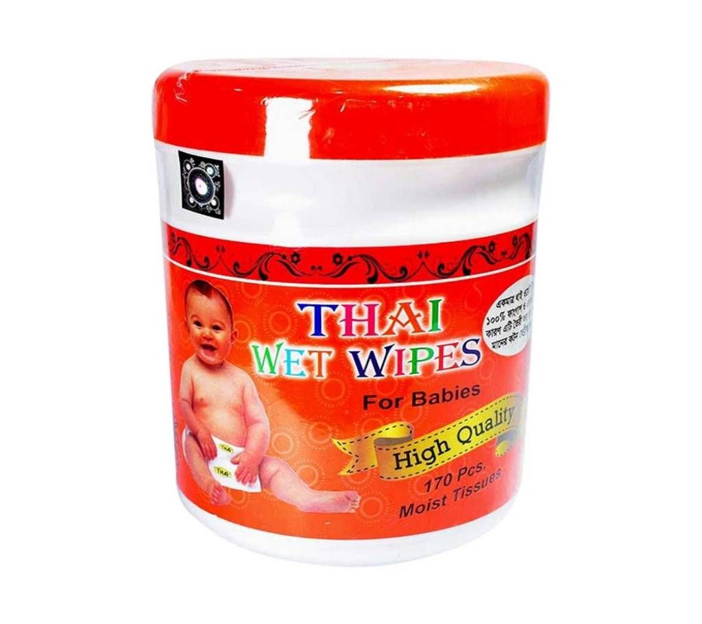Thai Wet Wipes For baby - 170Pcs
