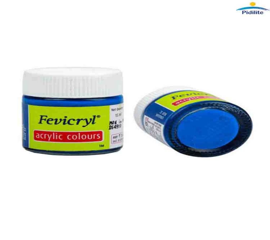 Fevicryl Acrylic Colour Cerulean Blue 15ml