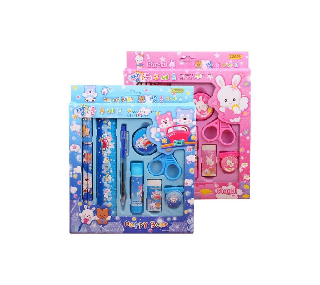 10pcs Kids Stationery Set For Girls and Boys