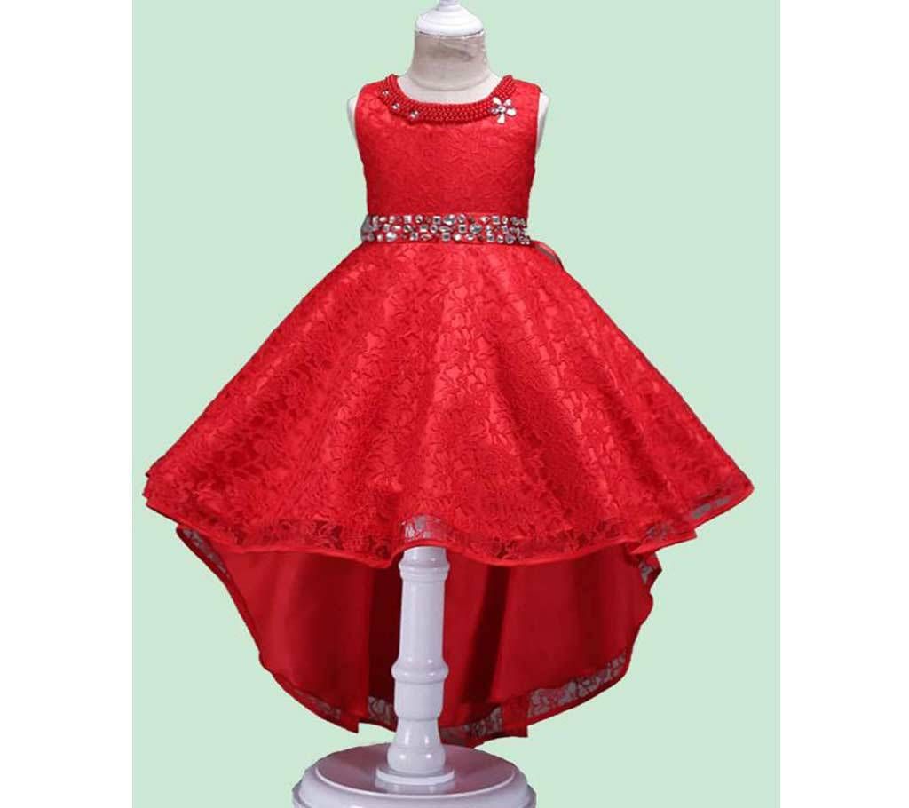 Cotton Frock For Girl Kids - S