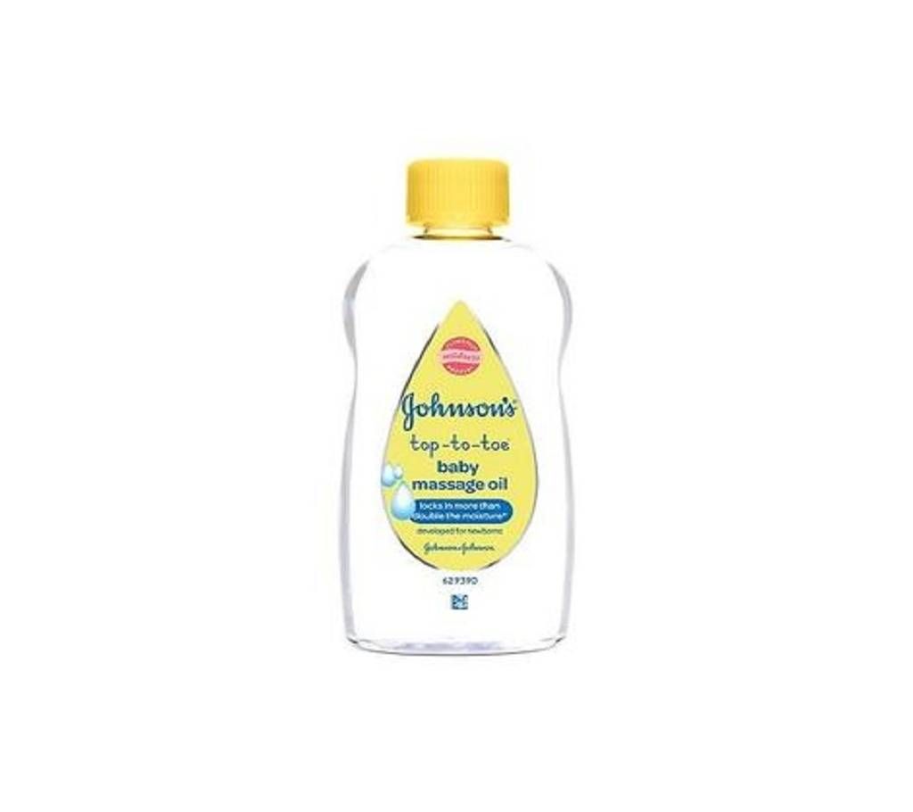 Johnsons top to toe baby Massage Oil UK