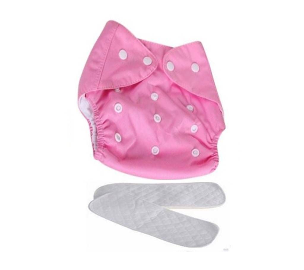 ORGANIC BABY CLOTH DIAPER-PINK