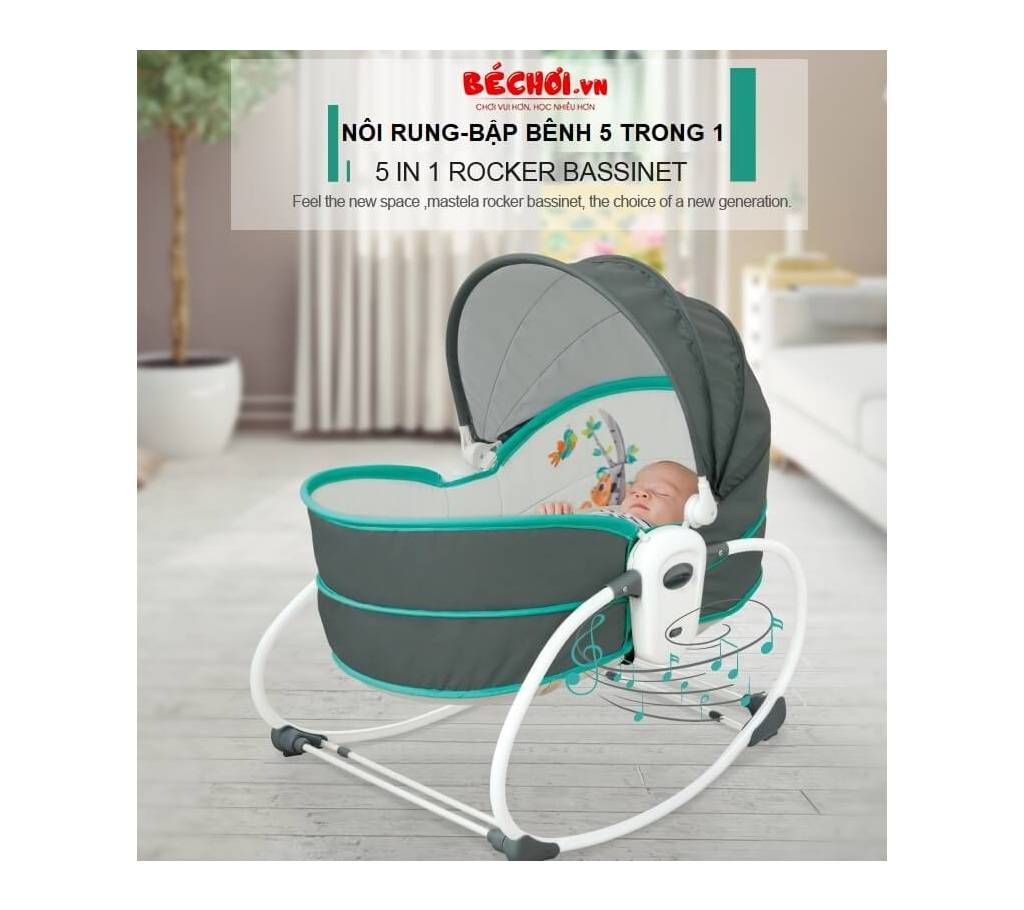 Mastela 5-in-1 Rocker & Bassinet