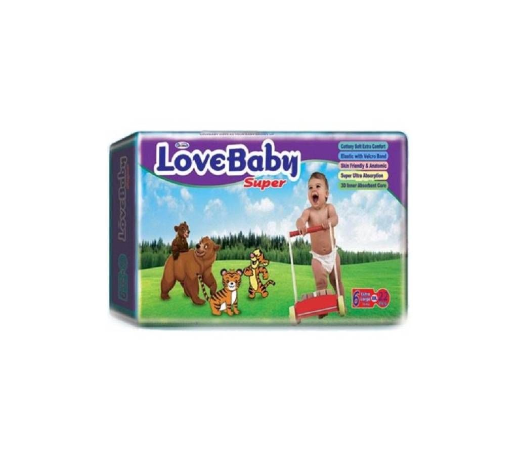 Love Baby Diaper XXL [16+ kg] 22pcs Bangladesh