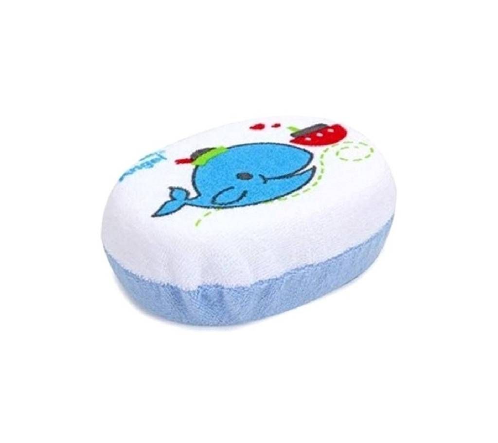Cotton Bath Sponge for Baby - Multi-color