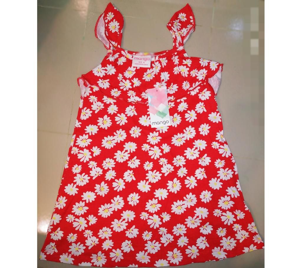 Girls cotton frock