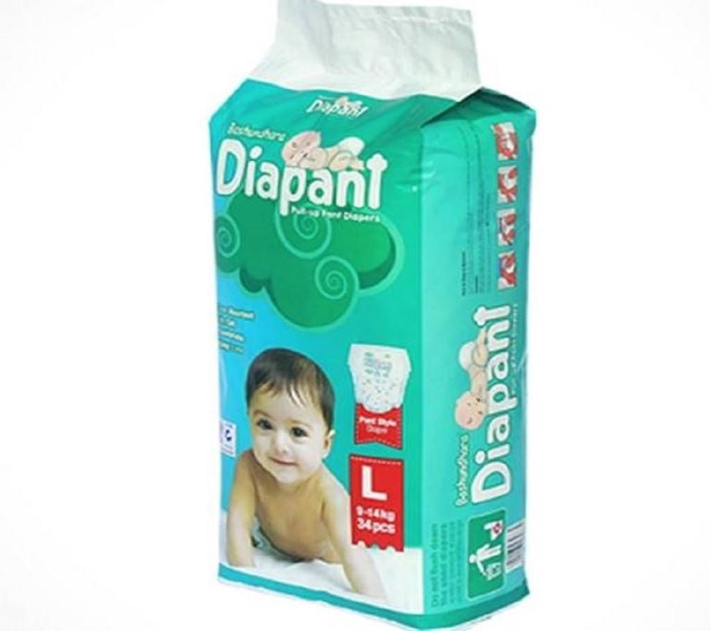 Bashundhara Diapants L(9-14)kg-34pcs