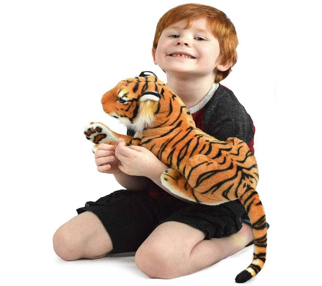 Tiger Stuffed  Animal Toy - Yellow