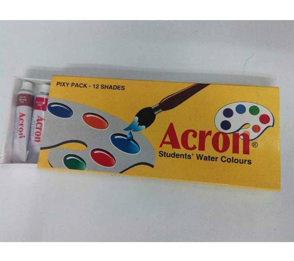Acron Students' Water Colours Pixy Pack - 12 Shade