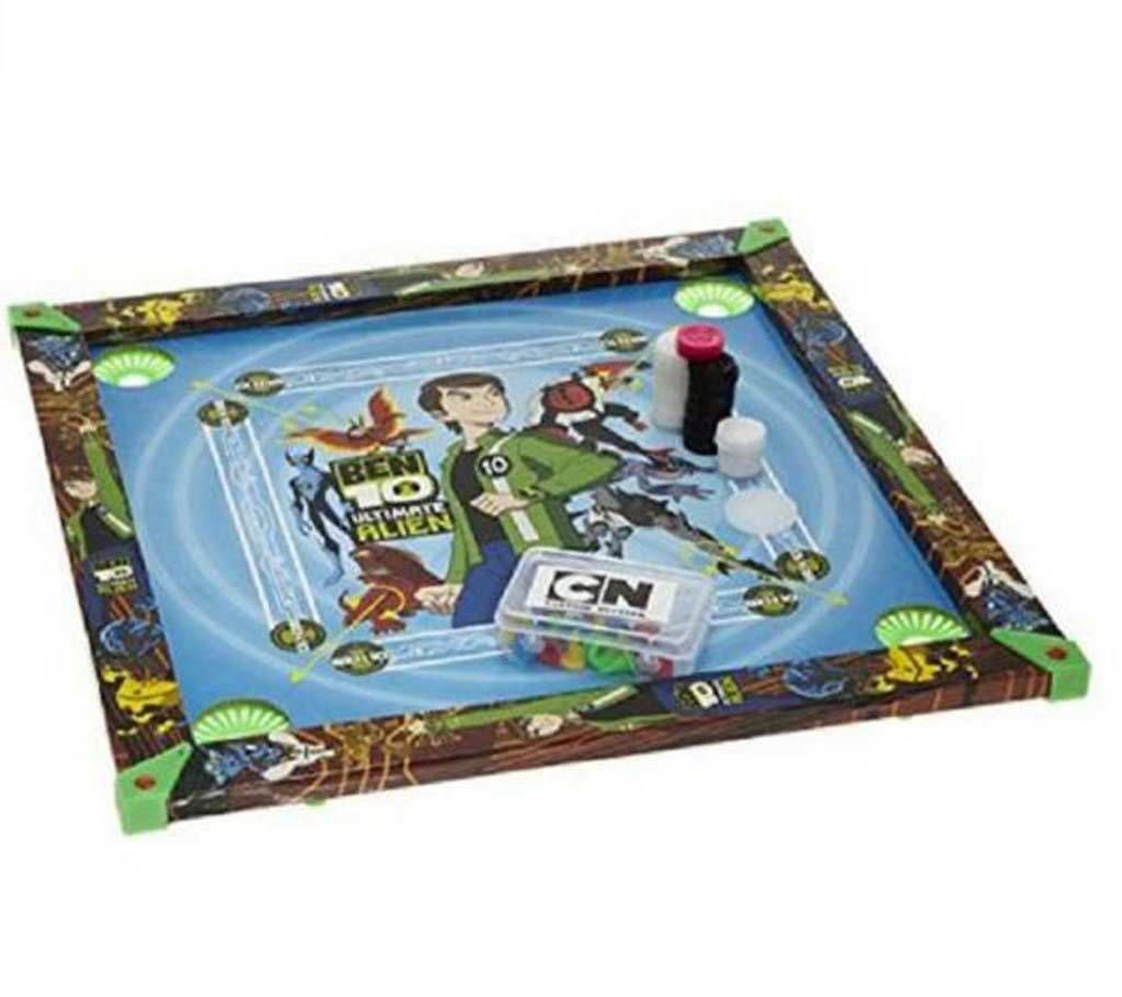 Ultimate Alien 2-in-1 Carrom Board with Ludo