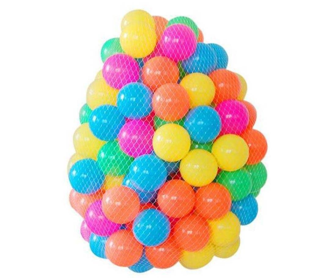 50 Piece Plastic Water Pool Ball - Multi