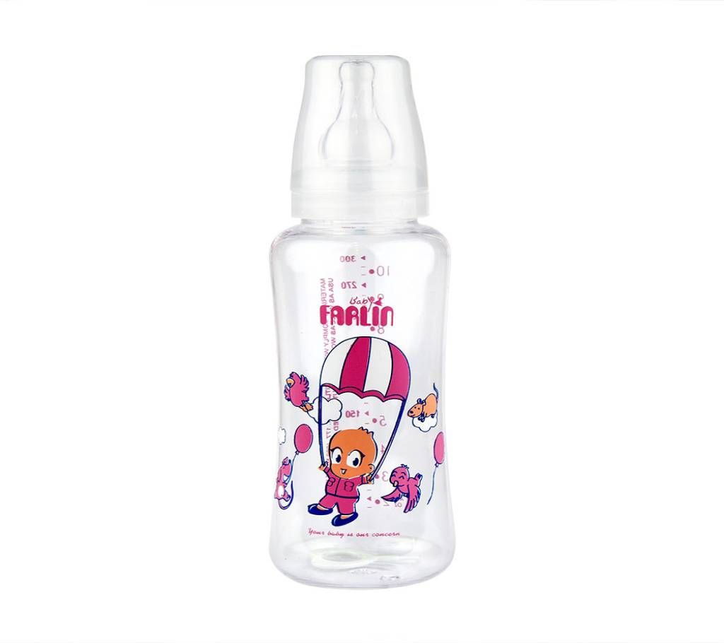Farlin Standard  Neck  Pink Natural Feeding Bottle 250 CC