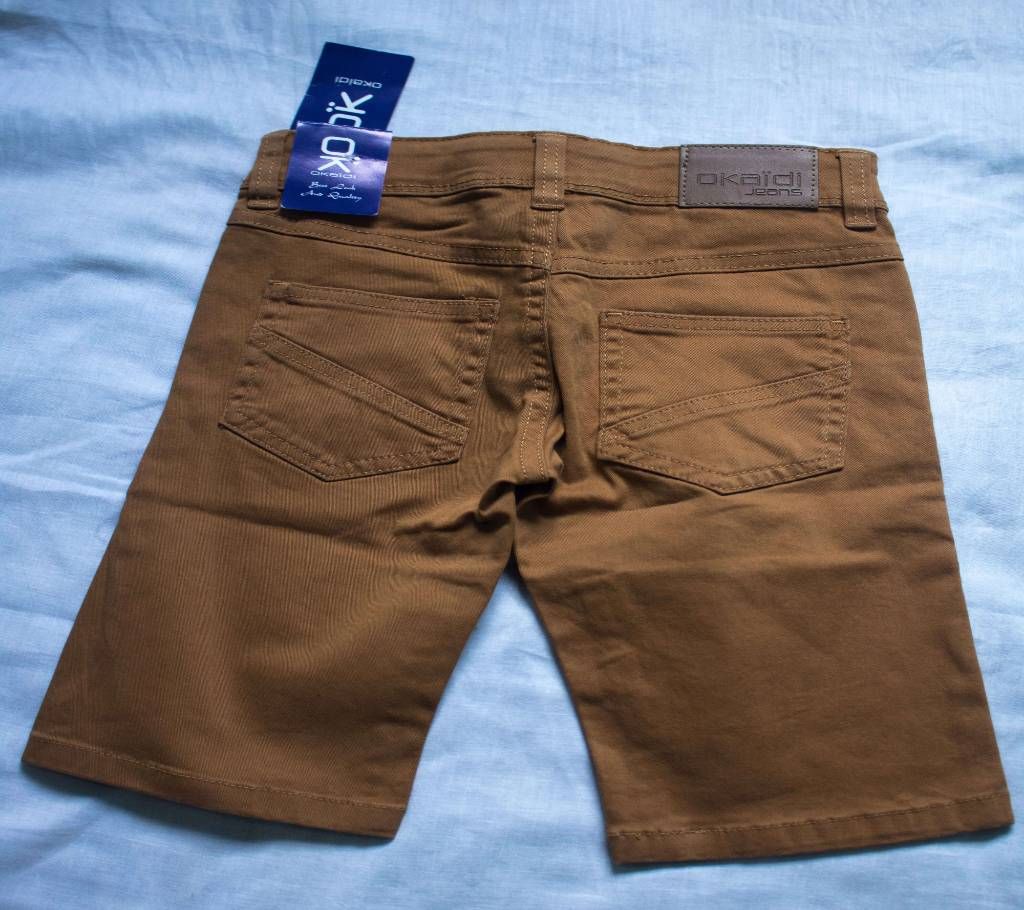 Boys Gabardine Short Pant