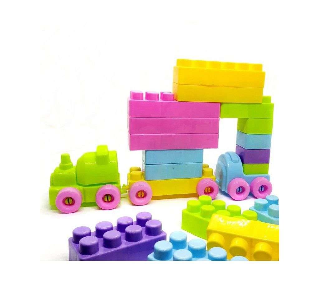 Play & Learn Building Blocks LEGO Set For Kids -53 Pcs - WAT