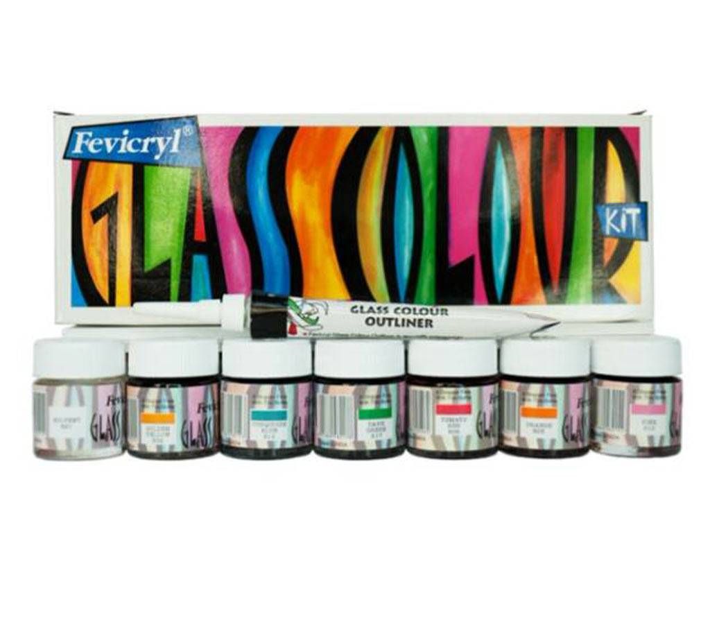 Glass Color Solvent Based - 6 colors