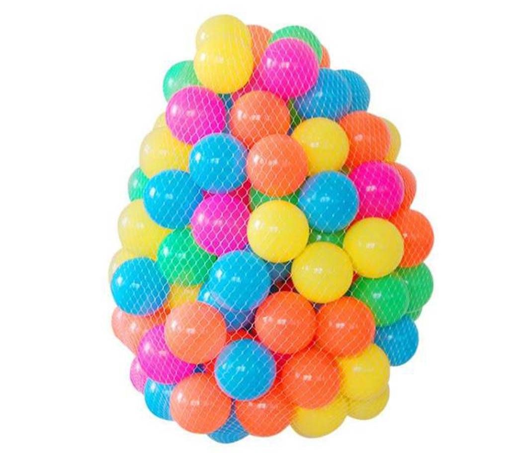 50pcs Plastic Water Pool Ocean Ball Baby Multi-color 