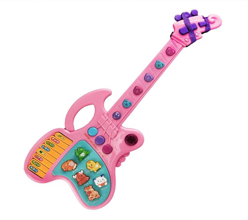 Guitar Music Pink Electron