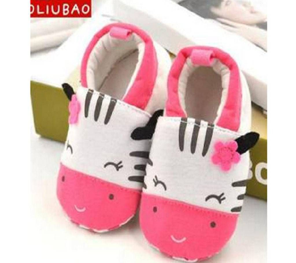 Soft Fabric Baby Girl Shoe  
