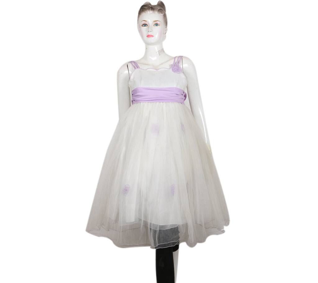 Imported Girls White Frock