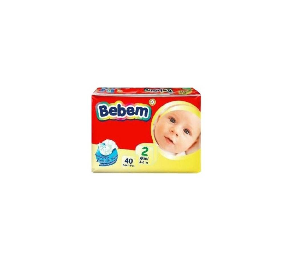 Bebem Diaper (S) (3 - 6kg) 40Pcs Turkey