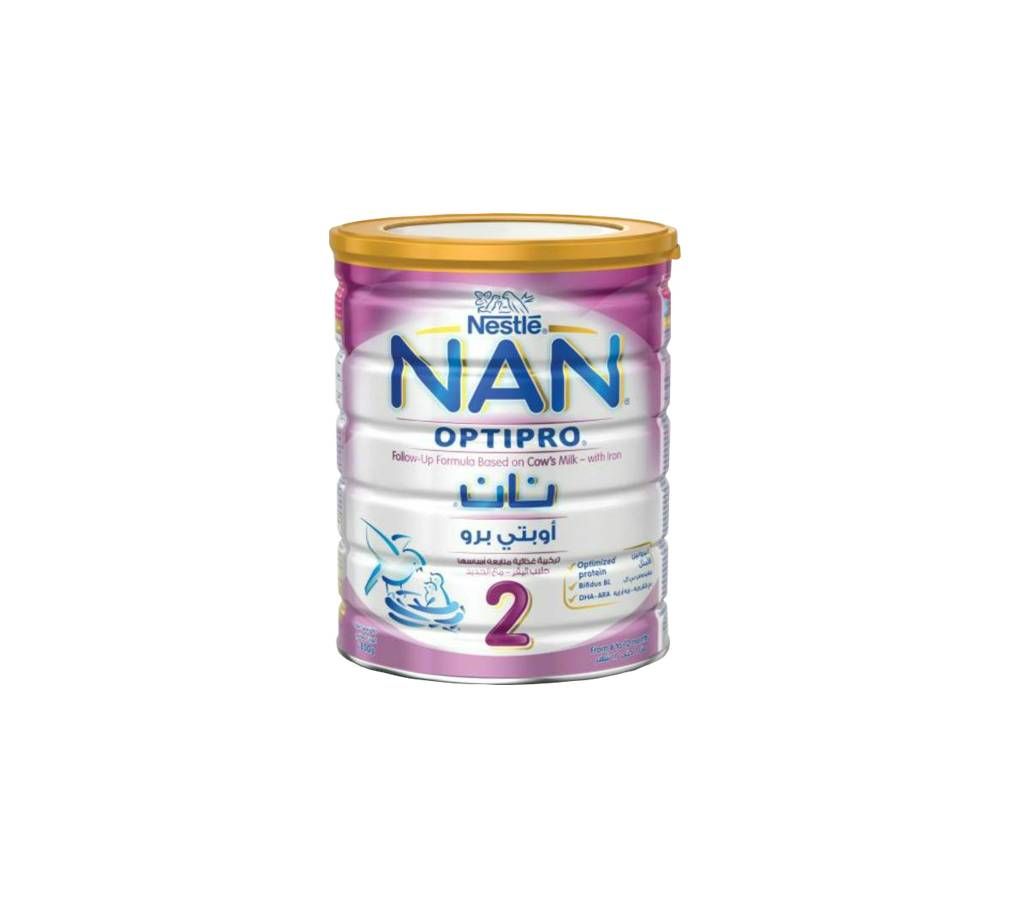 NAN 2 Optipro from 6 to 12 months- 800gm- Dubai