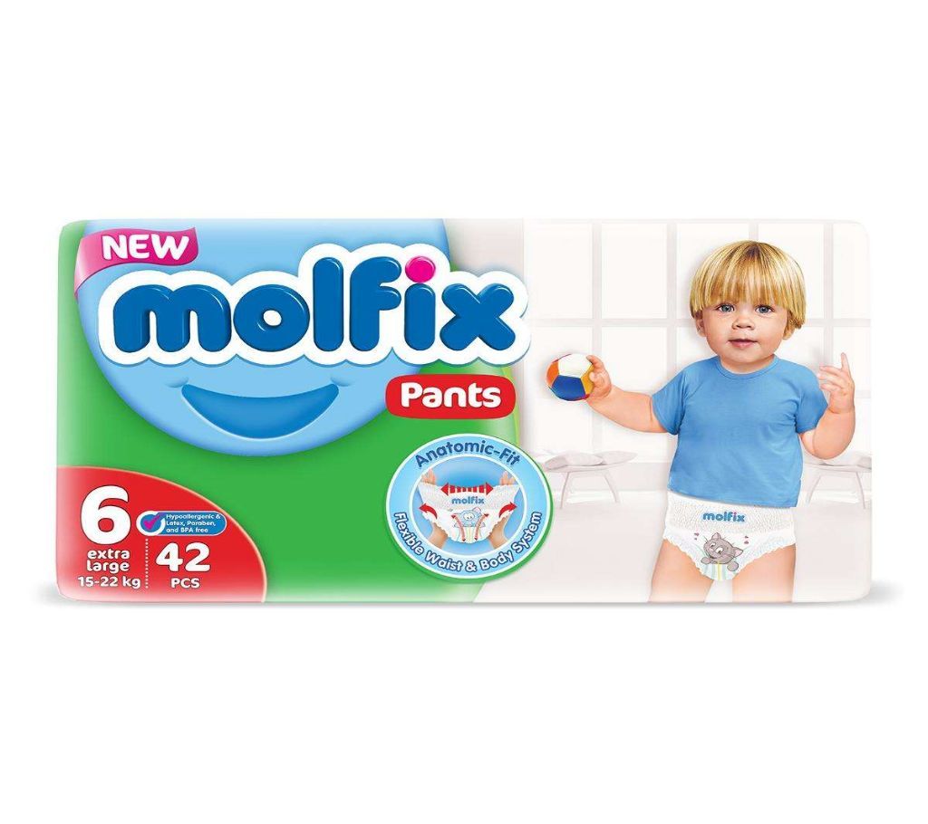 Molfix Pant Jumbo XL 42 pcs (15-22Kg)