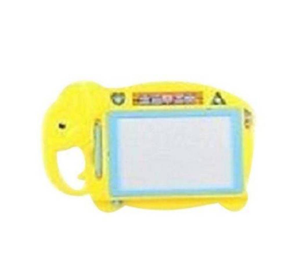 Kids Magic Slate and Drawing Board – Yellow- Multi