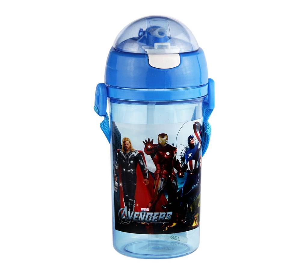 Marvel Avenger  Blue Water Bottle