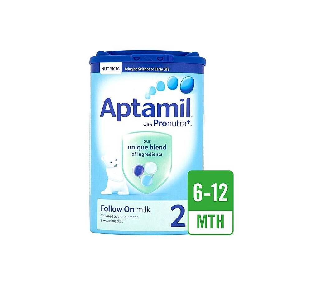 Aptamil 2 Follow On Milk Powder for 6-12 Months  900g