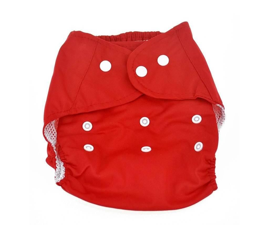 cloth diaper for baby- red 