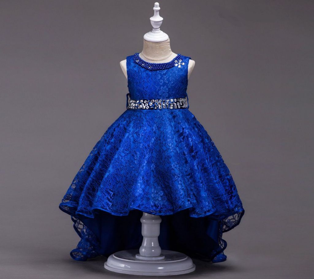 Party Dress- Blue - AKD1711