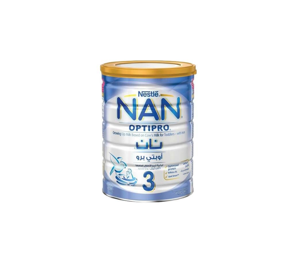 NAN 3 Optipro from 1 to 3 years- 800gm- Dubai