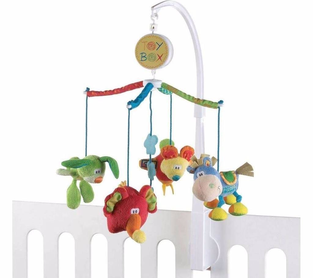 Bed Bell Toy with Music- Multicolour