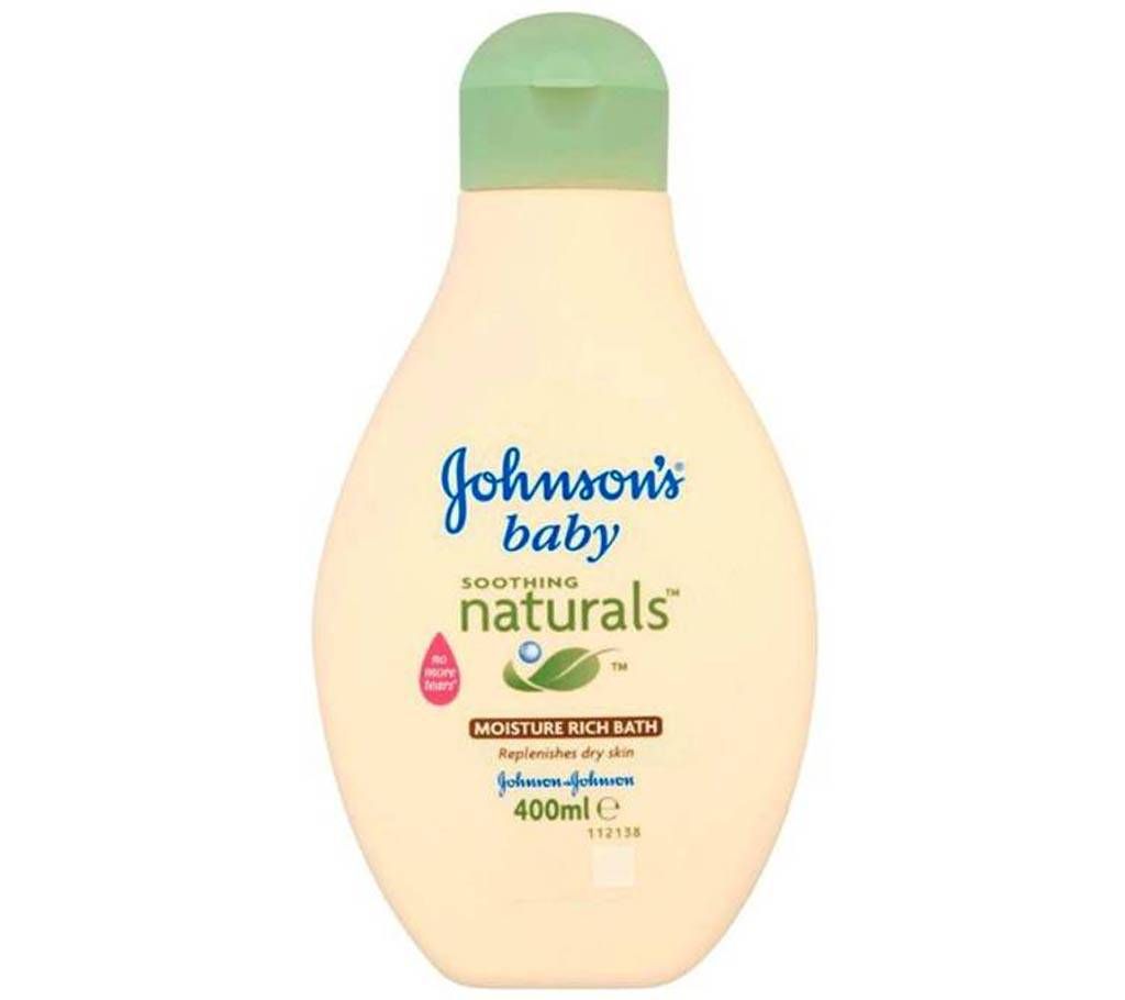 Johnson's Baby Soothing Naturals Bath 400ml (Greece)