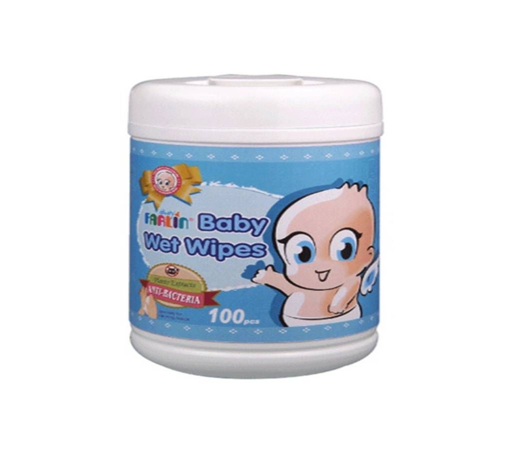Farlin baby Wet Wipes 100pcs/pack (Anti-bacteria)  (Taiwan)
