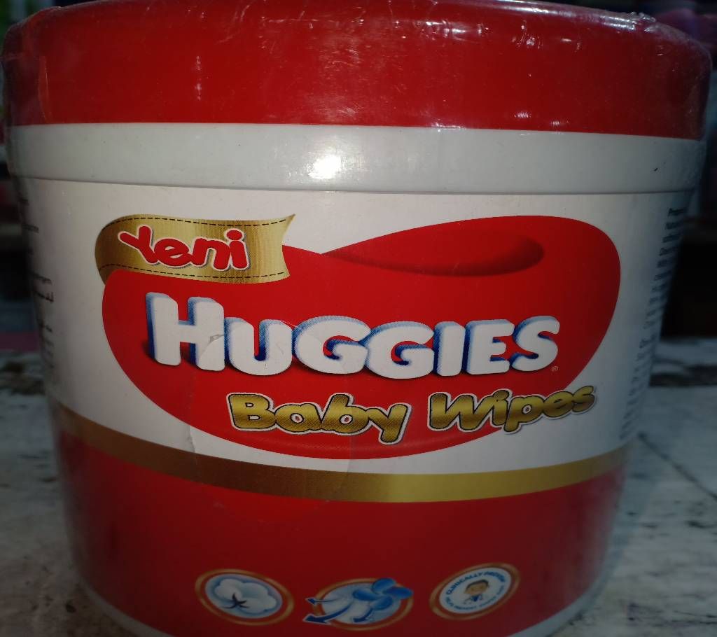 yeni HUGGIES baby wipes (100 Pcs)