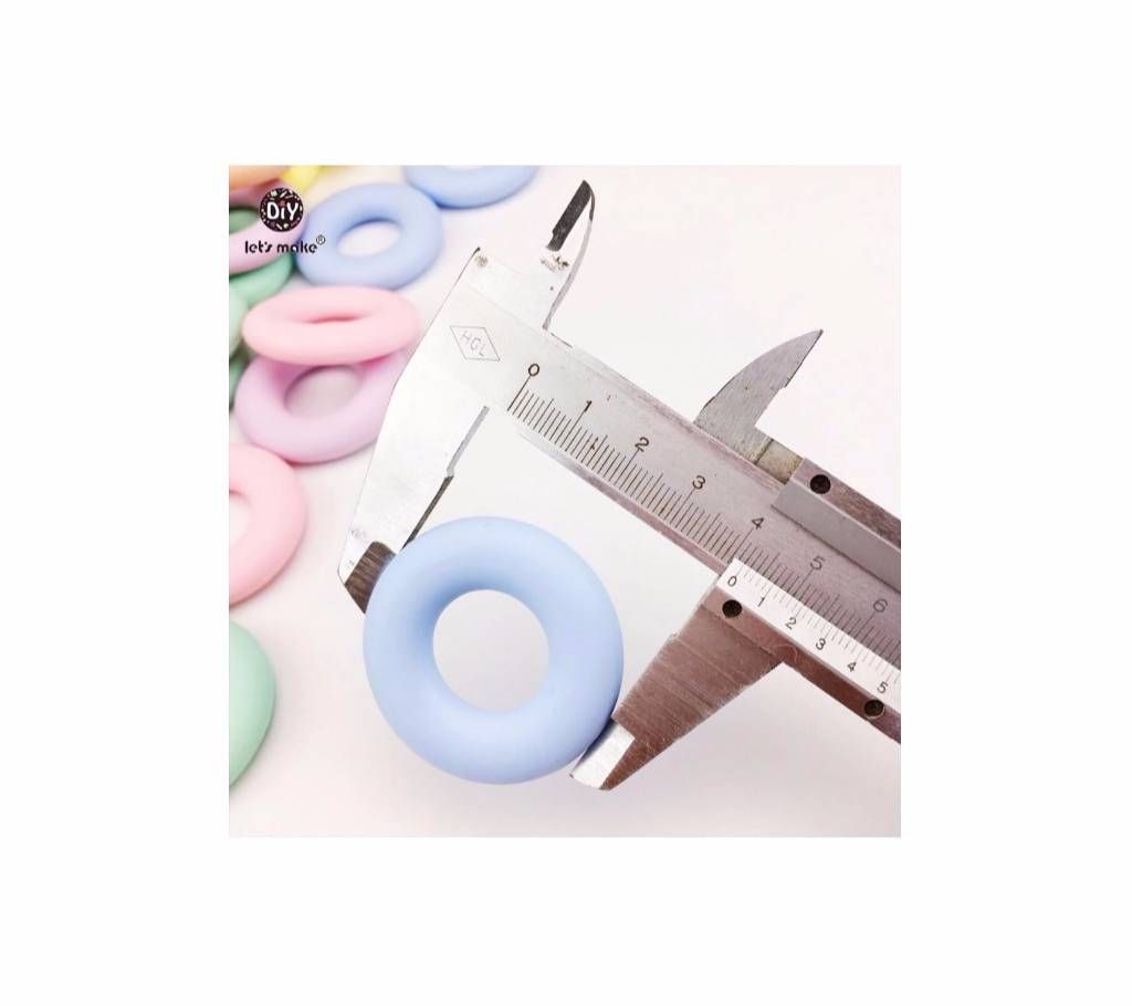 5pcs Silicone Rings toy for Children