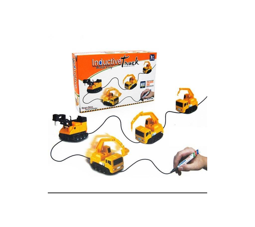 Self-moved Inductive Truck Toy
