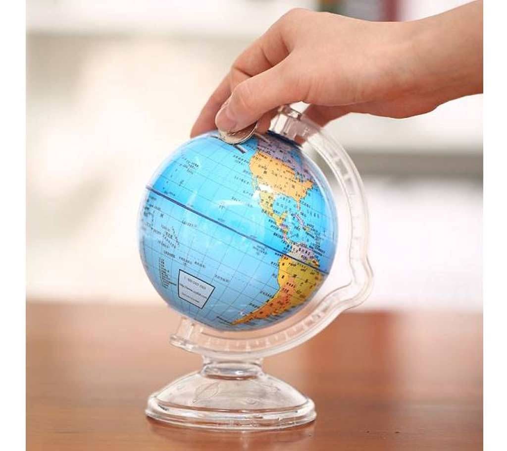 Rotating Globe savings box