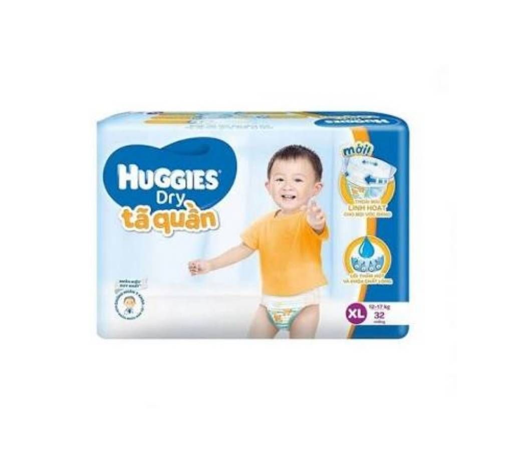 Huggies Dry Pant XL(12-17 kg)- 42pcs