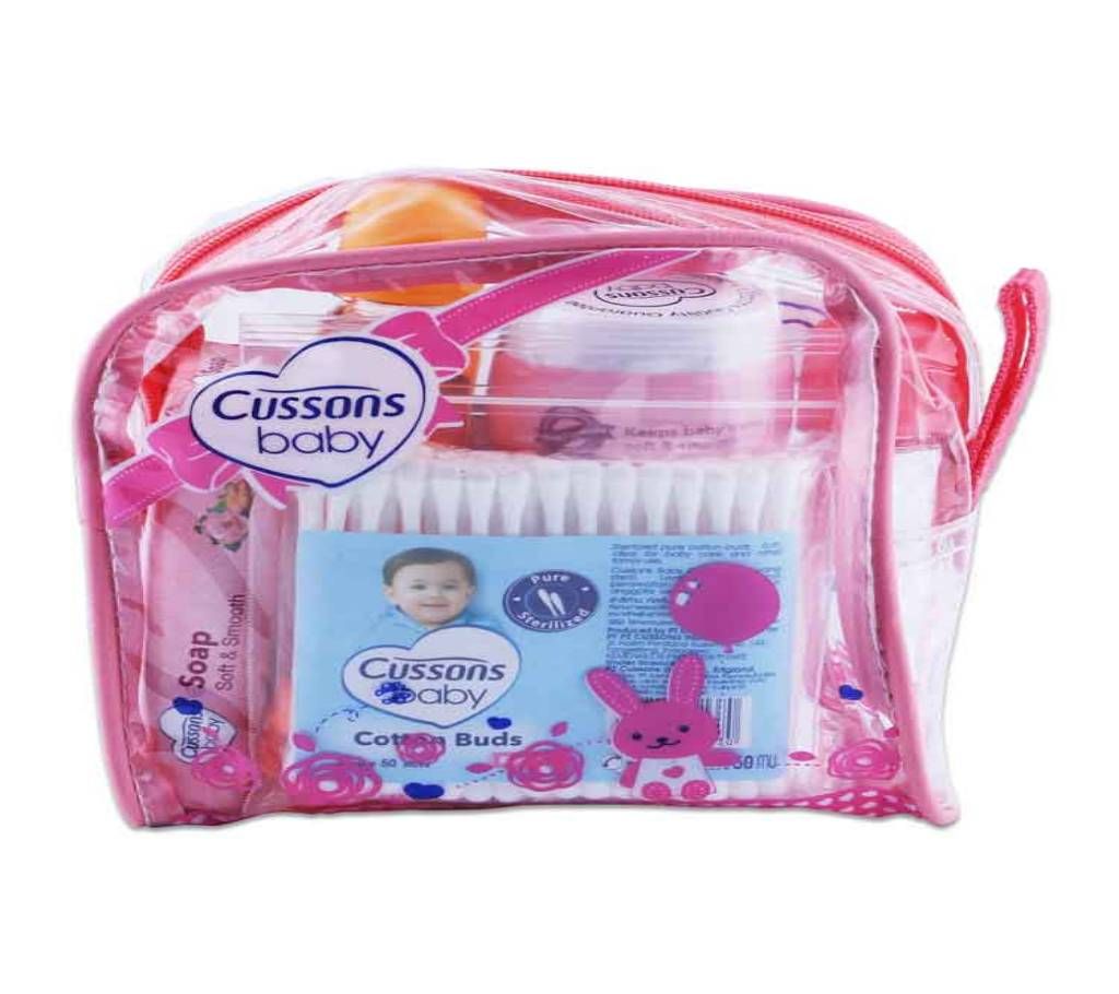 CUSSONS BABY Mini Bag 5 PCS SET Pink - Indonesia 