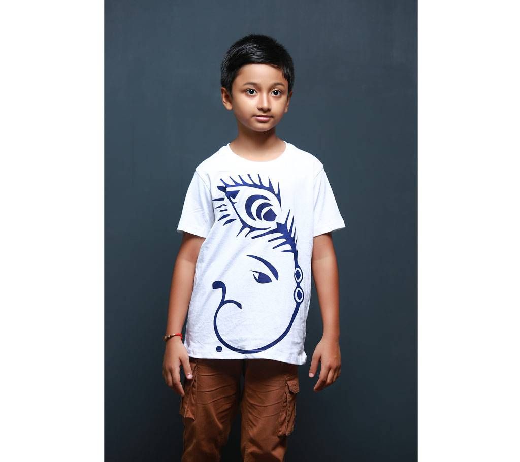 Puja Special Kids T-Shirt By Swapon’s World - SW3413T
