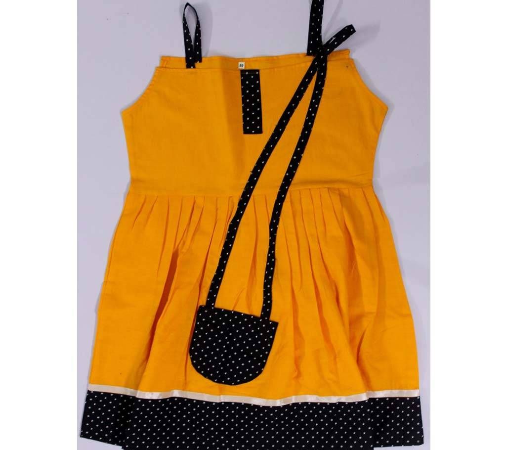Baby Girl Cotton Sleeveless Frock